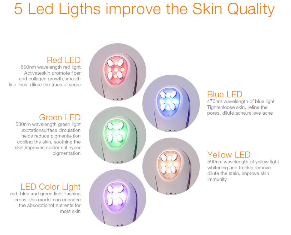 5-in-1 LED Light RF & EMS Skincare System