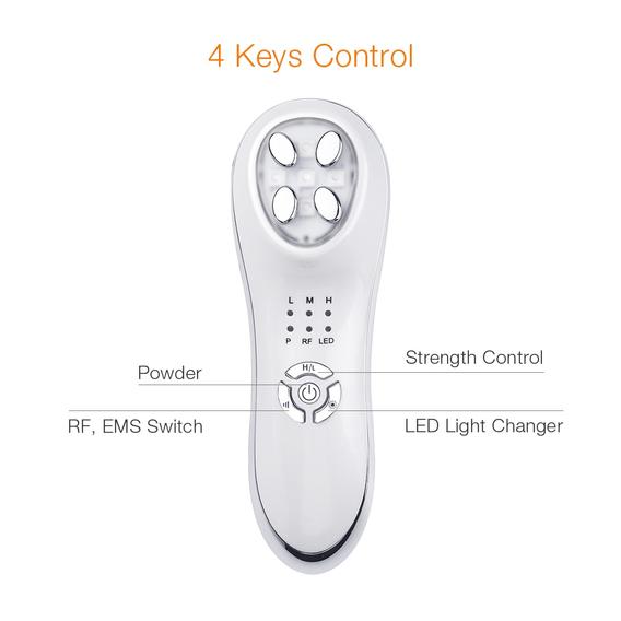 5-in-1 LED Light RF & EMS Skincare System